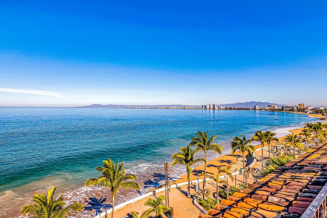 Malecon Beach Side Downtown Condo Puerto Vallarta Eksteriør bilde